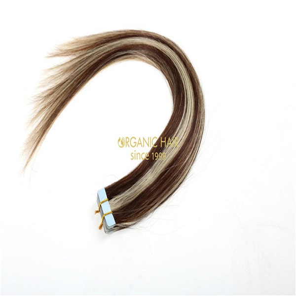 remy tape in hair extensions 100% remy hair Gt04